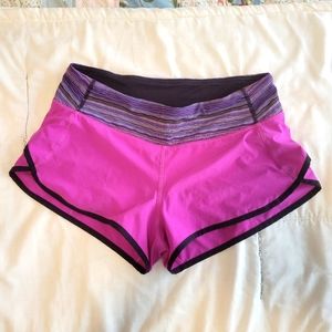 Lululemon Speed shorts